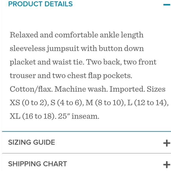 🆕🌿SUNDANCE JUMPSUIT🌿 - Picture 5 of 10